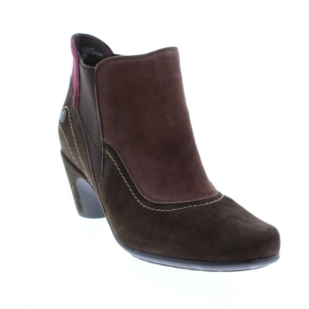 Earthies Womens Genoa Suede Brown Boots (NWOT)